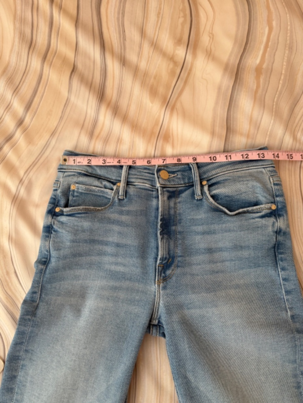 Mother Jeans The Mid Rise Dazzler Ankle in Limited Edition Wash Size 26 - $238 - Picture 13 of 17